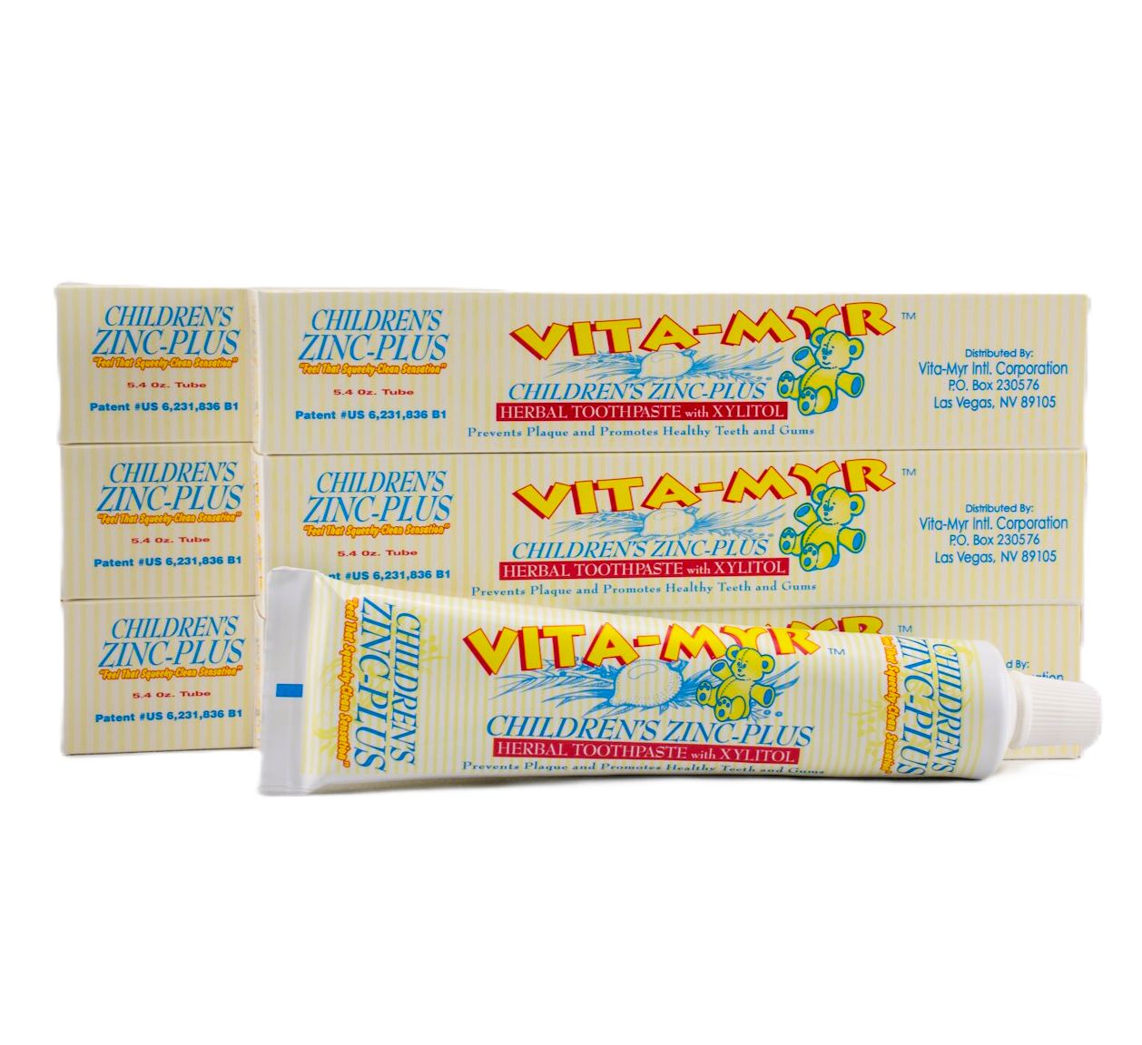 Holiday Stocking Special – 6-Pack Children’s Orange Toothpaste