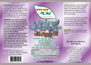 VITA-MYR Lavender Conditioner - Tranquil Conditioning and Nourishment for Serene and Silky Hair 16 Oz