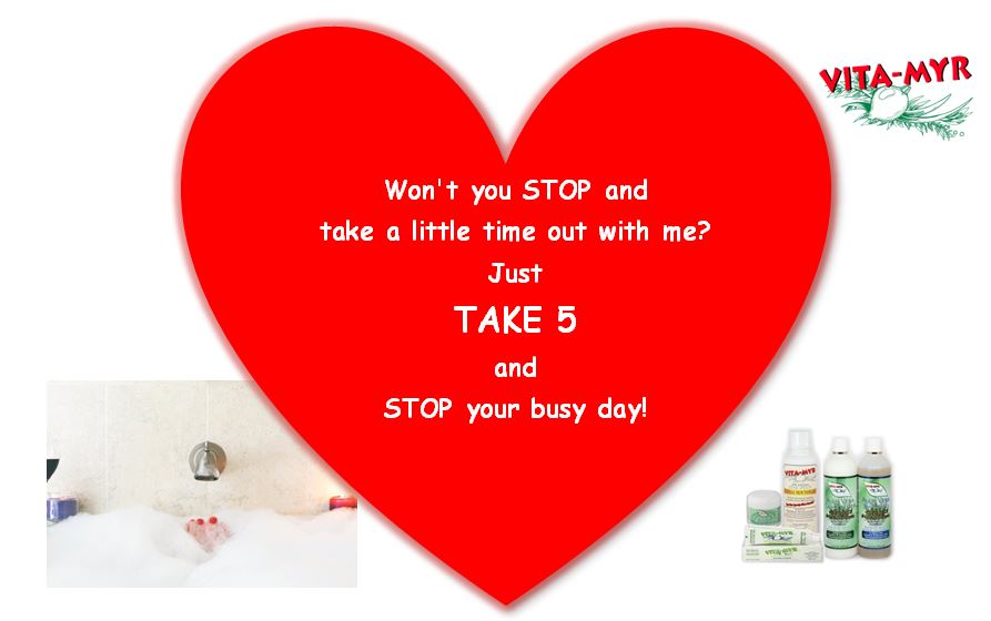 TAKE 5! With Vitamyr Natural Products!