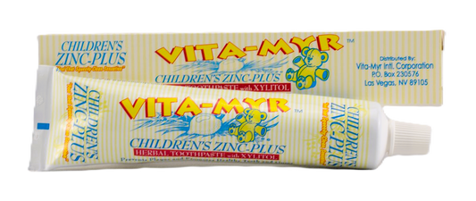 Vita-Myr Children's Orange Flavored Toothpaste - for Happy Smiles