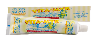 Vita-Myr Children's Orange Flavored Toothpaste - for Happy Smiles