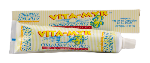 Vita-Myr Children's Orange Flavored Toothpaste - for Happy Smiles