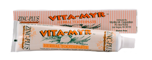 Elevate Your Dental Routine with 4 oz. Vita-Myr Oral Care Zinc+ Toothpaste - Made in USA