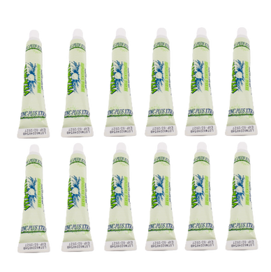 Vita-Myr 12 Pack Travel Size Zinc-Plus XTRA Toothpaste On-The-Go Dental Care Bundle -