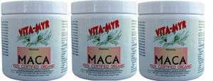 Vita-Myr Certified Organic Maca Powder 4oz. 3 pack