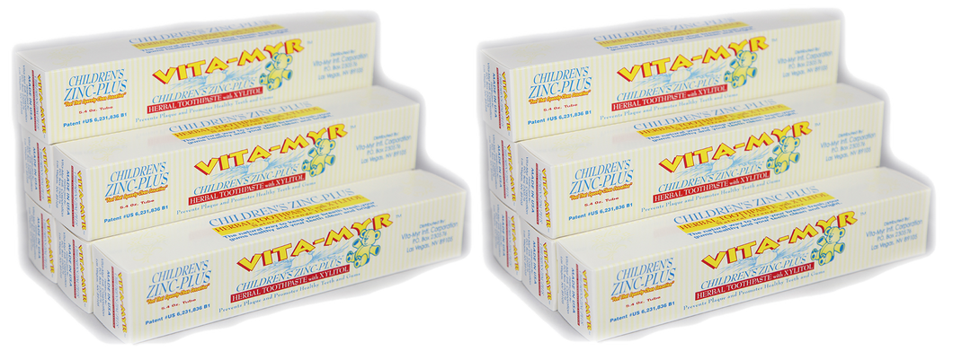 12 Pack Vita Myr 5.4 oz Vita Myr Children s Toothpaste w Orange