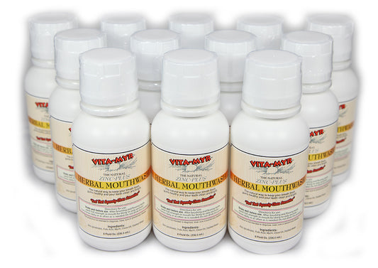 Vitamyr Family Package # 14 - 12 Pack of 8 Ounce Vitamyr Natural Mouthwash