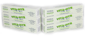 Vita-Myr Zinc+ Toothpaste - Sugar-Free, Fluoride-Free Formula  Pack of 6 (5.4 Ounces Each)